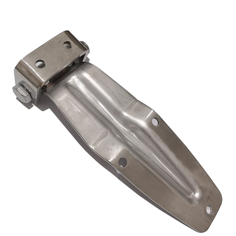 347mm Stainless Steel Container Door Hinge Refrigerated Cold Store Compartment Fitting Truck Van Express Hardware Part