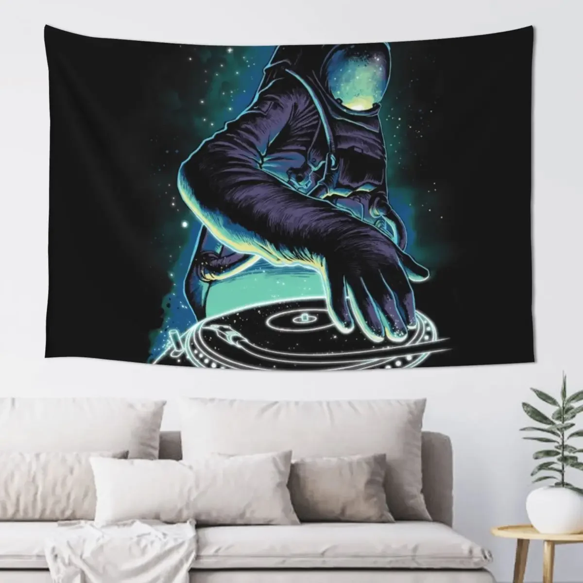

SPACE DJ Tapestry Carpet Wall Room Decorating Aesthetic Tapestry