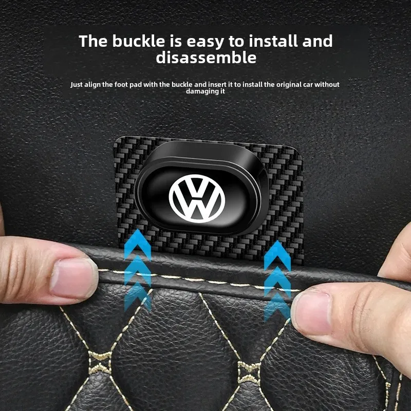 

For VW t5 t4 passat b8 touran Car Mat Fixing Tape Anti-Slip Carbon Fiber Strong Double-Sided Adhesive Trunk Mat Sticky God Tool