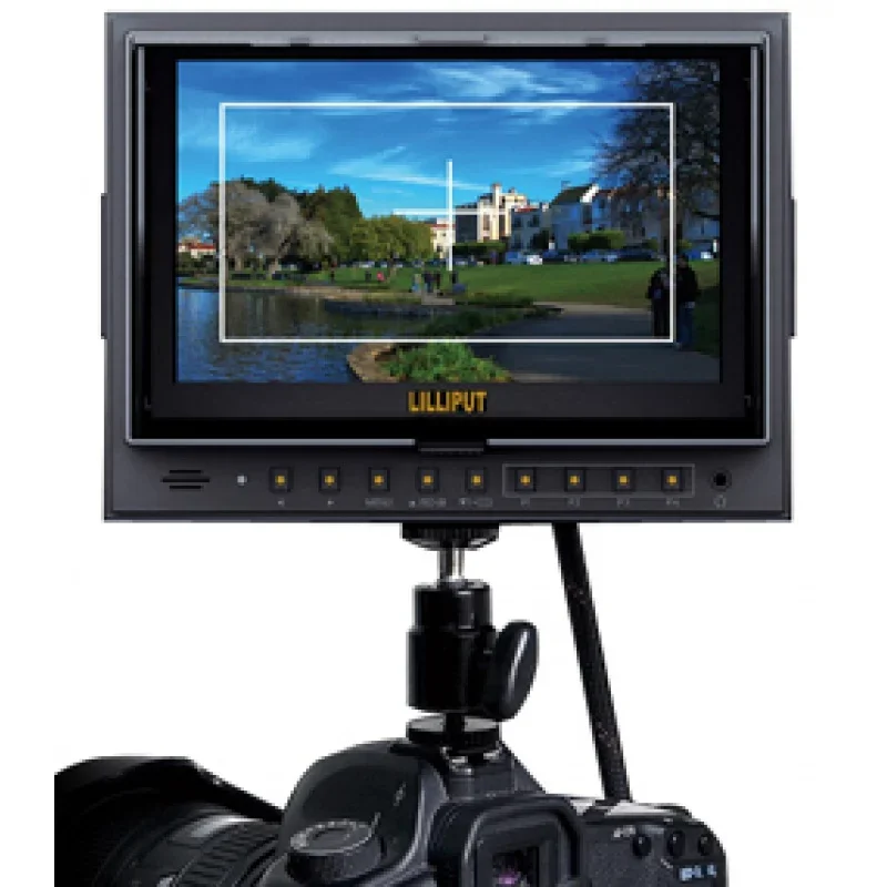 

LILLIPUT 5D-Ⅱ is specially equipped with 7-inch SLR high-definition monitor, suitable for all brands of cameras with HDMI.