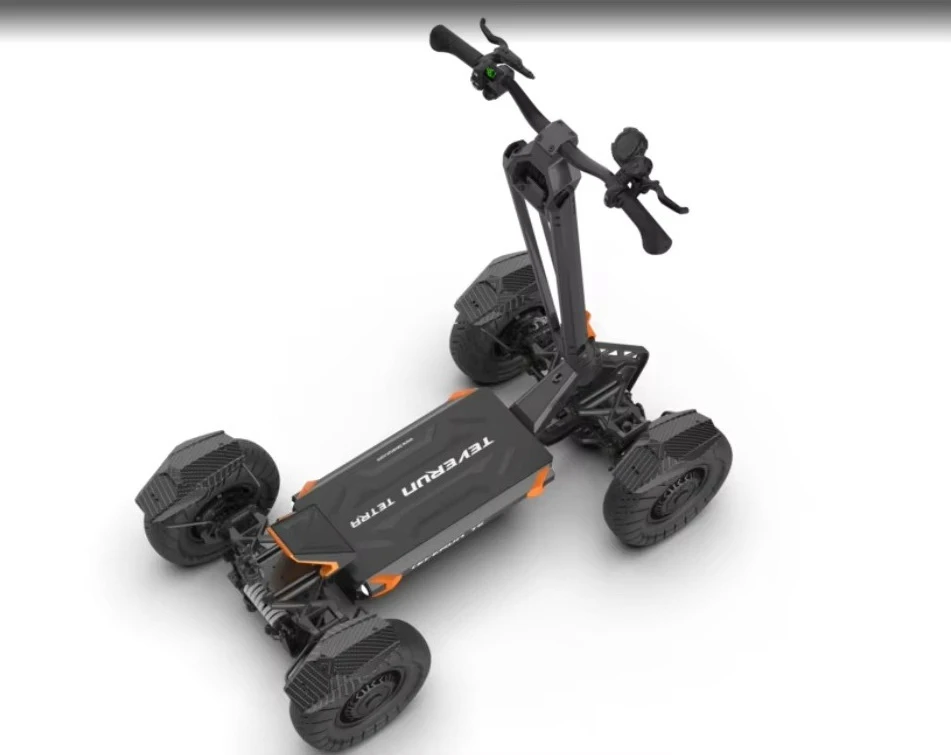 5000W High Torque Power Foldable Four-Wheel Electric Scooter – 200km Max Range, High Capacity Battery for Adults & Commuters view 4