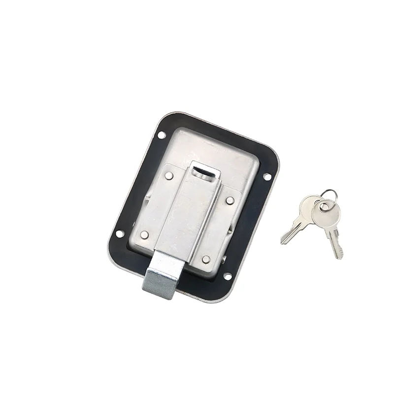 Stainless Steel Box-Type Car Door Lock For Trailers Engineering Vehicles Toolboxes Panel Lock For Electrical Cabinets