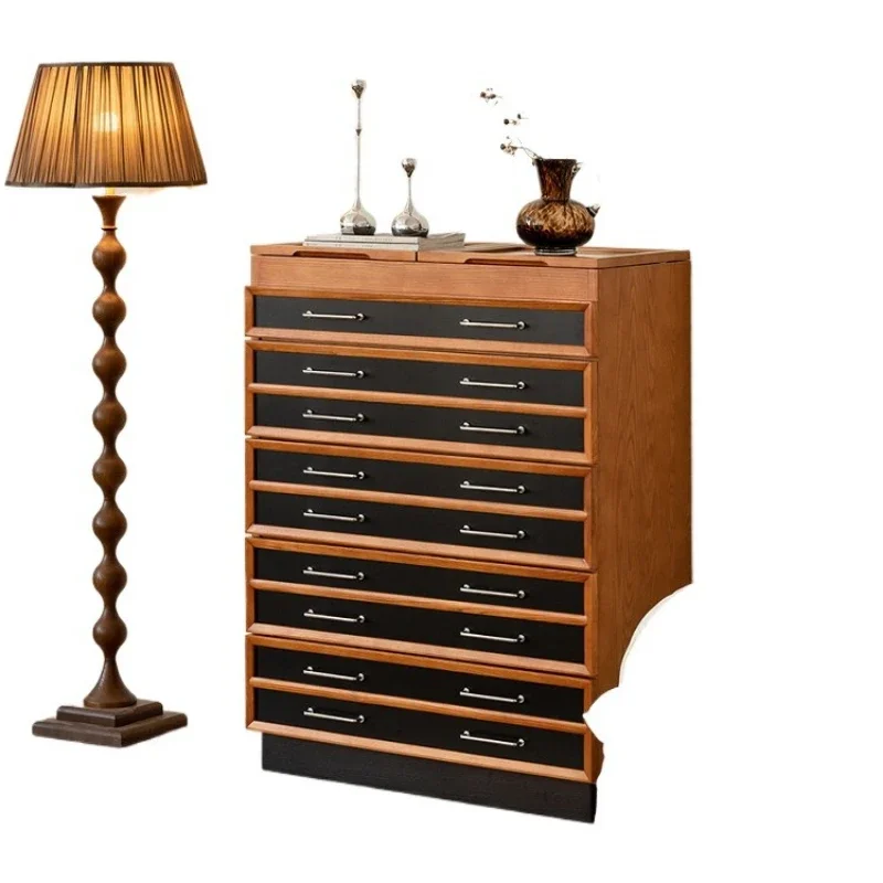 

Bedroom locker solid wood bedside chest cabinet living room wall storage cabinet