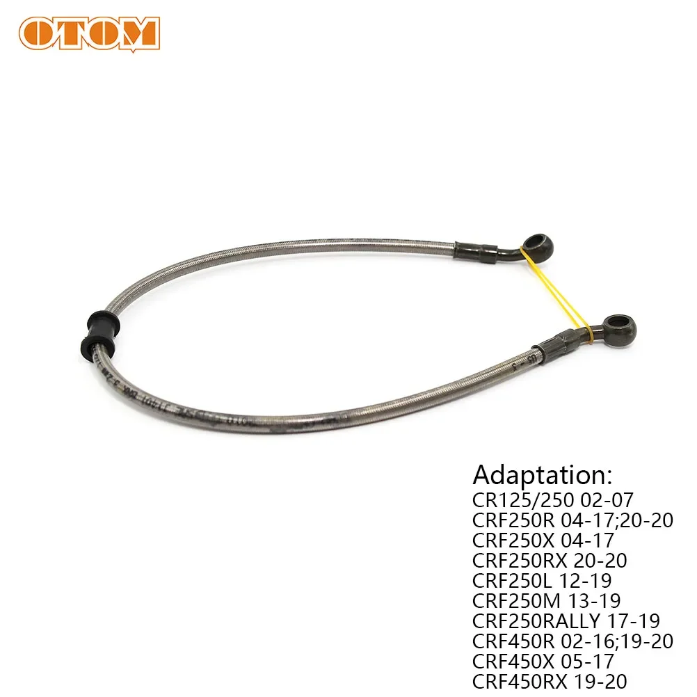 OTOM Motocross Rear Brake Hose Pump Cylinder Line Hydraulic Pipe 43468-KS6-700 For HONDA CR125 CR250 CRF250 CRF450RX Motorcycle