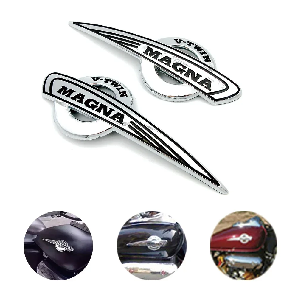 Motorcycle accessories 3D sticker badge Wo For Honda Magna VF250 VF750 V-TWIN V-FOUR V25 V30 V42 V45 V65 VF500 Tank sticker