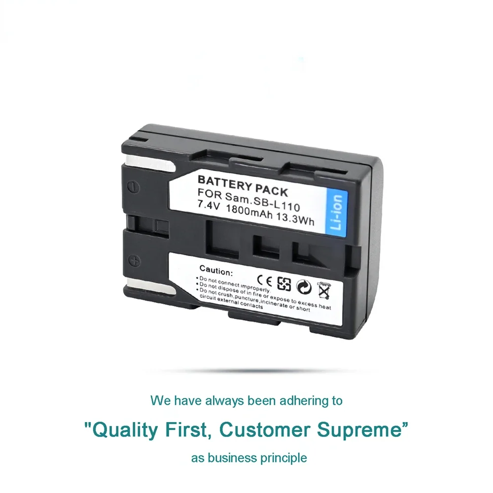 SB-L110 SB-L110B Camera Battery for Samsung SCD SERIES-SCD20 D21 D29 D323 D325 D590 Recharger Li-ion Battery