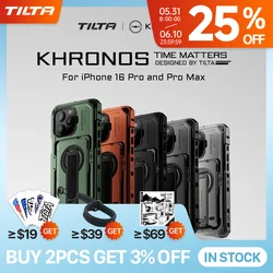 TILTA Khronos Cage kit for iPhone 16 Pro/Pro max Kit iPhone with Magnetic Card Case