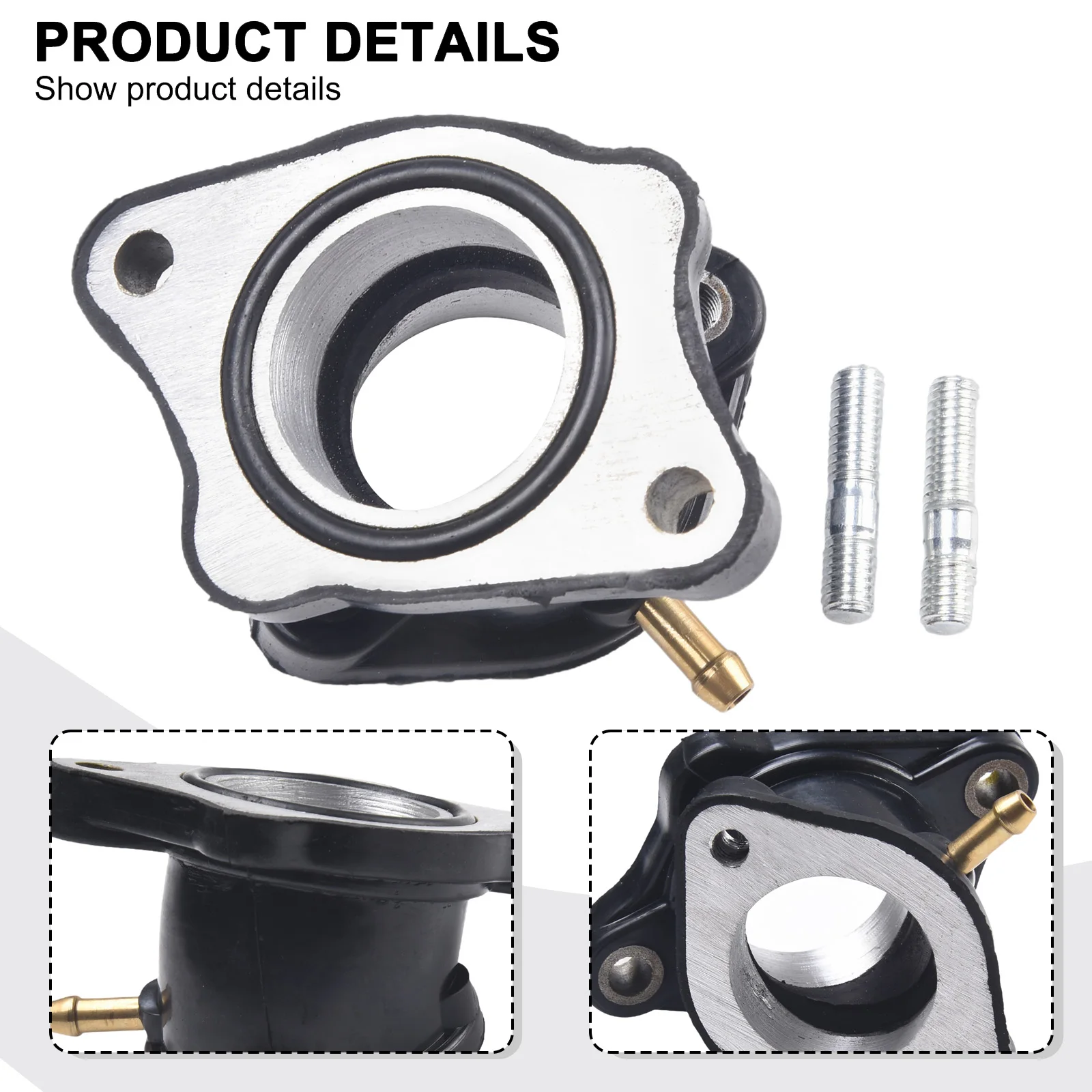 Air Intake Intake Manifold Boot 1pcs 30mm Aluminum+rubber Brand New High Quality For 150cc 200cc 250cc Bike ATV