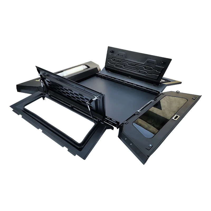 

Алюминиевая крышка кузова (тонно) для Isuzu DMAX 2021 года (одинарная кабина) - водонепроницаемая, с замком и легким открыванием