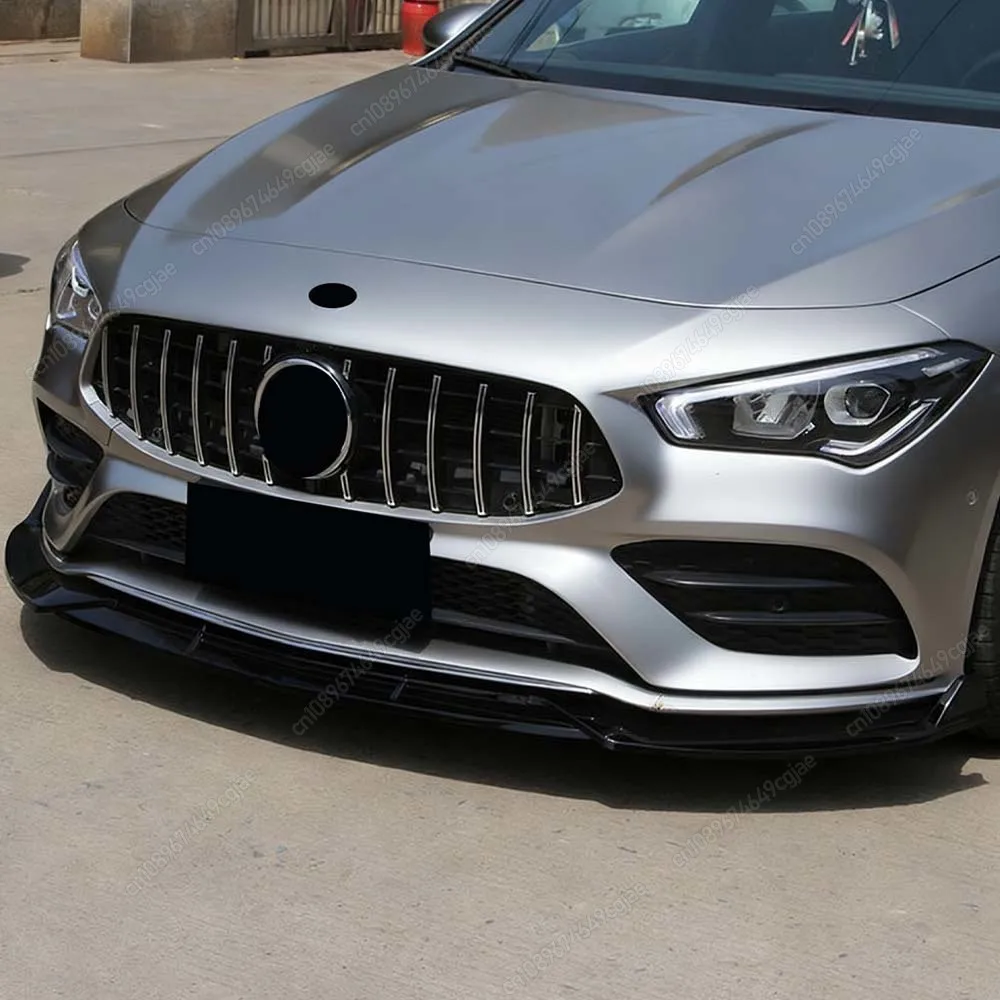 

For Mercedes Benz CLA Class C118 X118 W118 CLA180 200 220 250 CLA35 45 AMG 2019-2023 Car Front Bumper Lip Diffuser Spoiler Guard