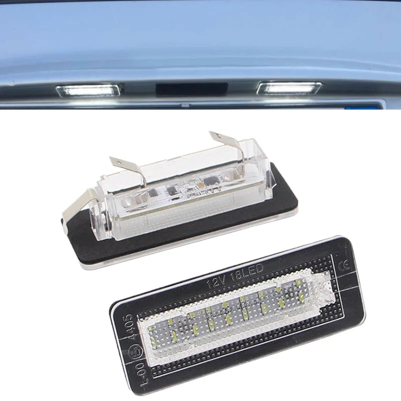 Auto Led Kentekenverlichting Voor Benz Smart Voor Twee Coupe Cabriolet 450 451