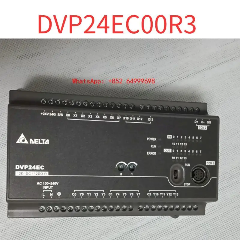 

Second-hand PLC DVP24EC00R3Second-hand test OK