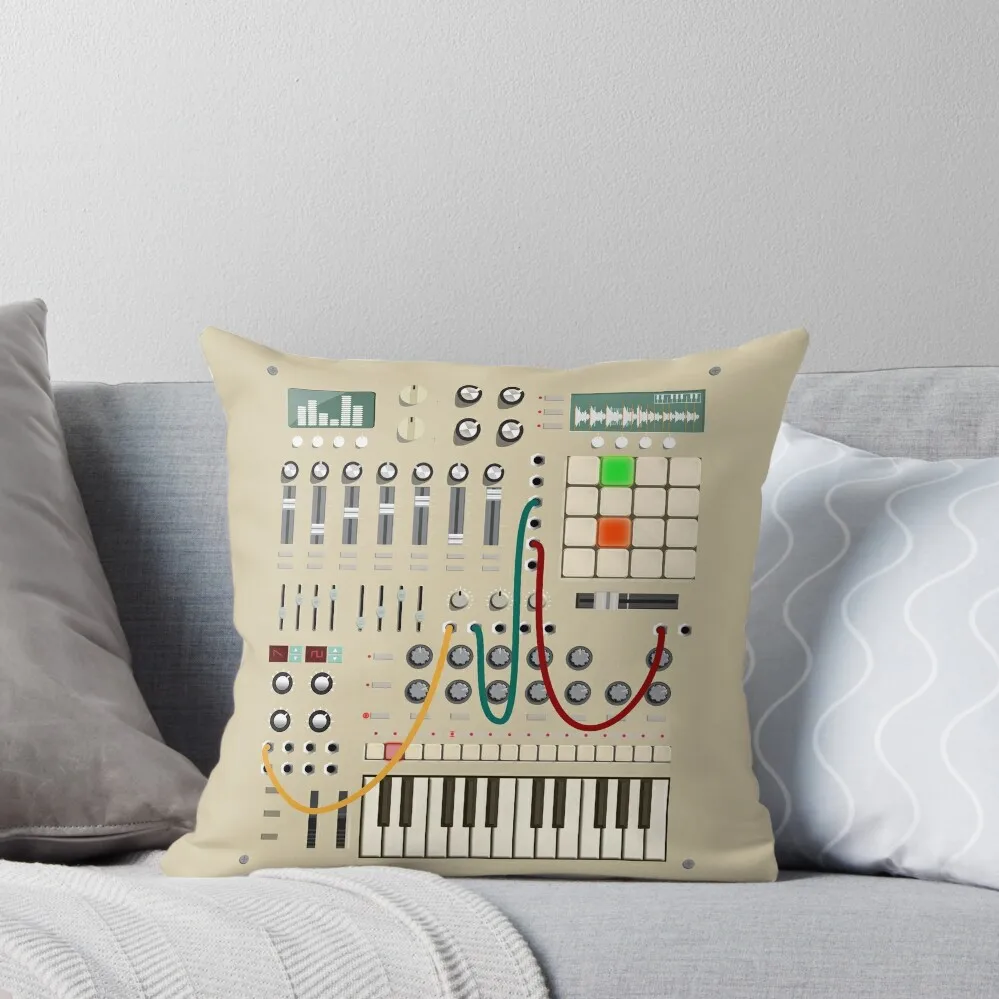 

Music Producer and Electronic Musician Throw Pillow Decorative Cushions For Living Room Couch Pillows pillow