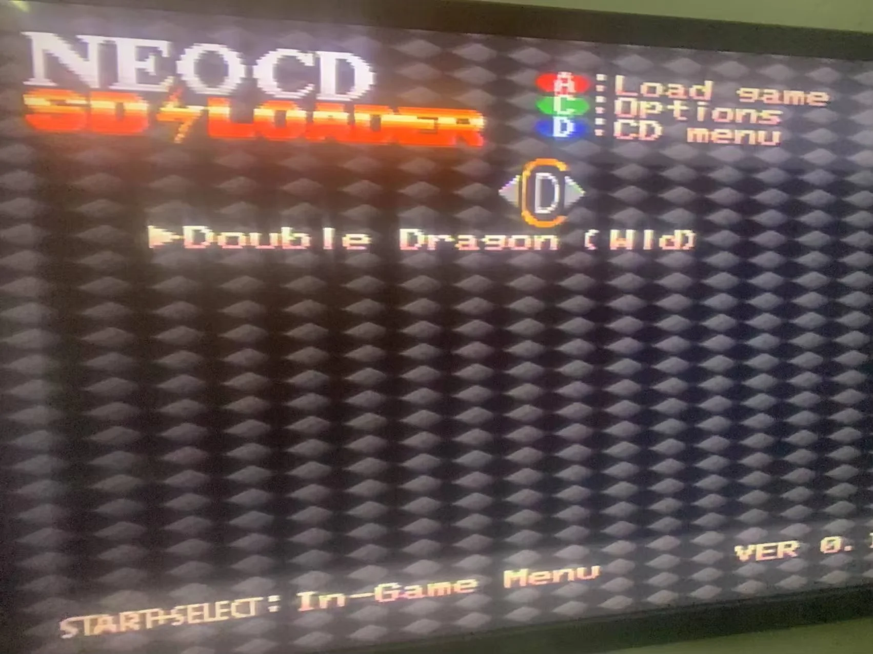 Neo Geo CD SD Loader by Furrtek (Rev E for Top Loaders)