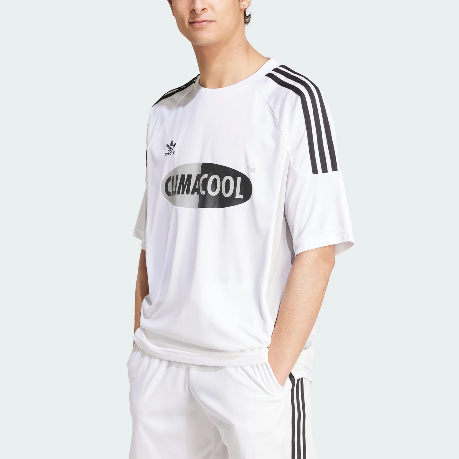 

Adidas Originals Men's Breathable Round Neck Sports Jersey JH4964