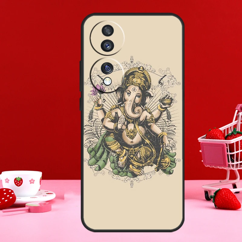 Lord Ganesha For Honor X9b X8b X8a X9a X6a X7a X6 X7 X8 X9 Honor 90 70 50 Magic 5 Lite Magic 6 Pro Case