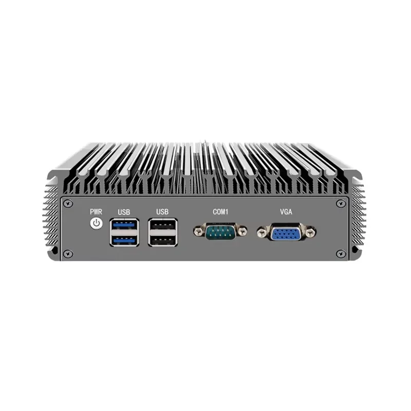 2026 New, High Quality, Yingchi J4125 Industrial Mini PC Soft Router with 4x 2.5G LAN Ports DDR4 Quad Core Fanless Hardware