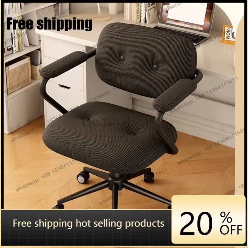 hot Yellow Armrest Office Chairs Orange Adjustable White Cheap Office Chairs Comfortable Relaxing Cadeira De Escritorio Furnitur