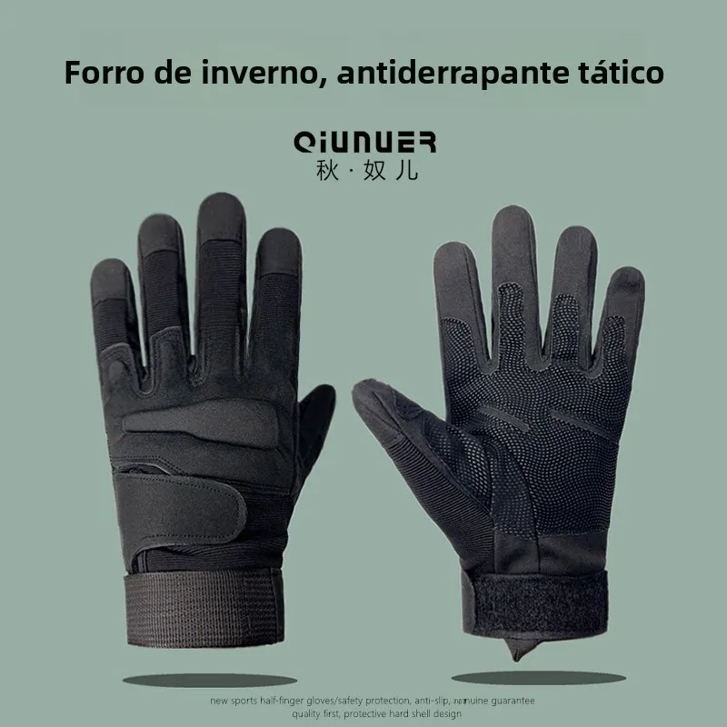 men's-winter-gloves-thermal-fleece-tactical-outdoor-training-climbing-riding-full-finger-anti-slip-motorcycle-gloves