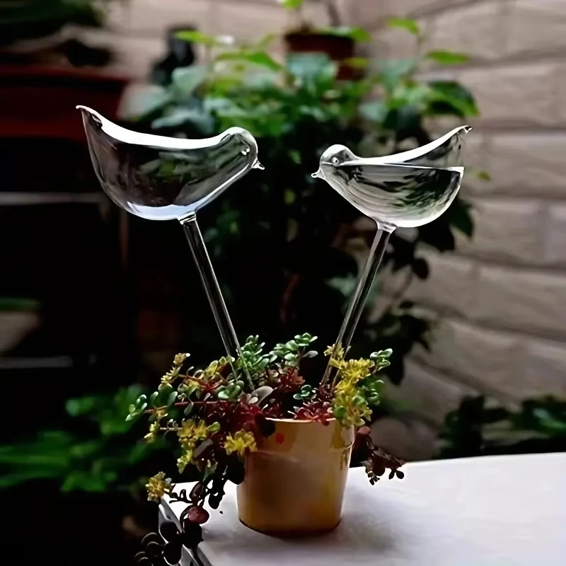 

Imitation Glass Plastic Bird Automatic Water Dispenser Lazy Water Dispenser Travel Dripping Machine Lazy Water Dispenser Circula