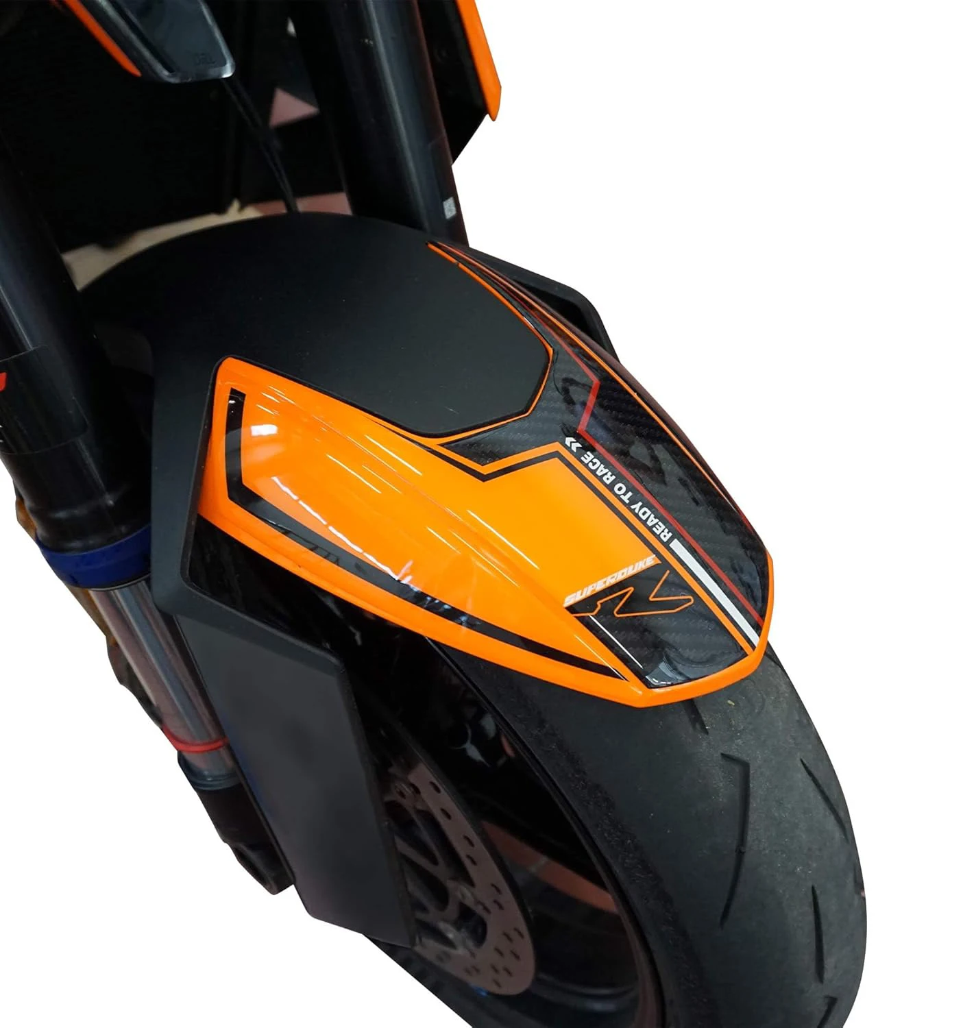 Autocollants de protection de garde-boue avant 3D, Super Duke R, 1390