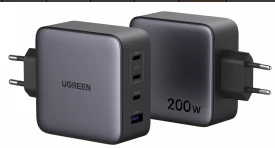 UGREEN 200W 4 Ports Travel GaN Charger will be launched in January