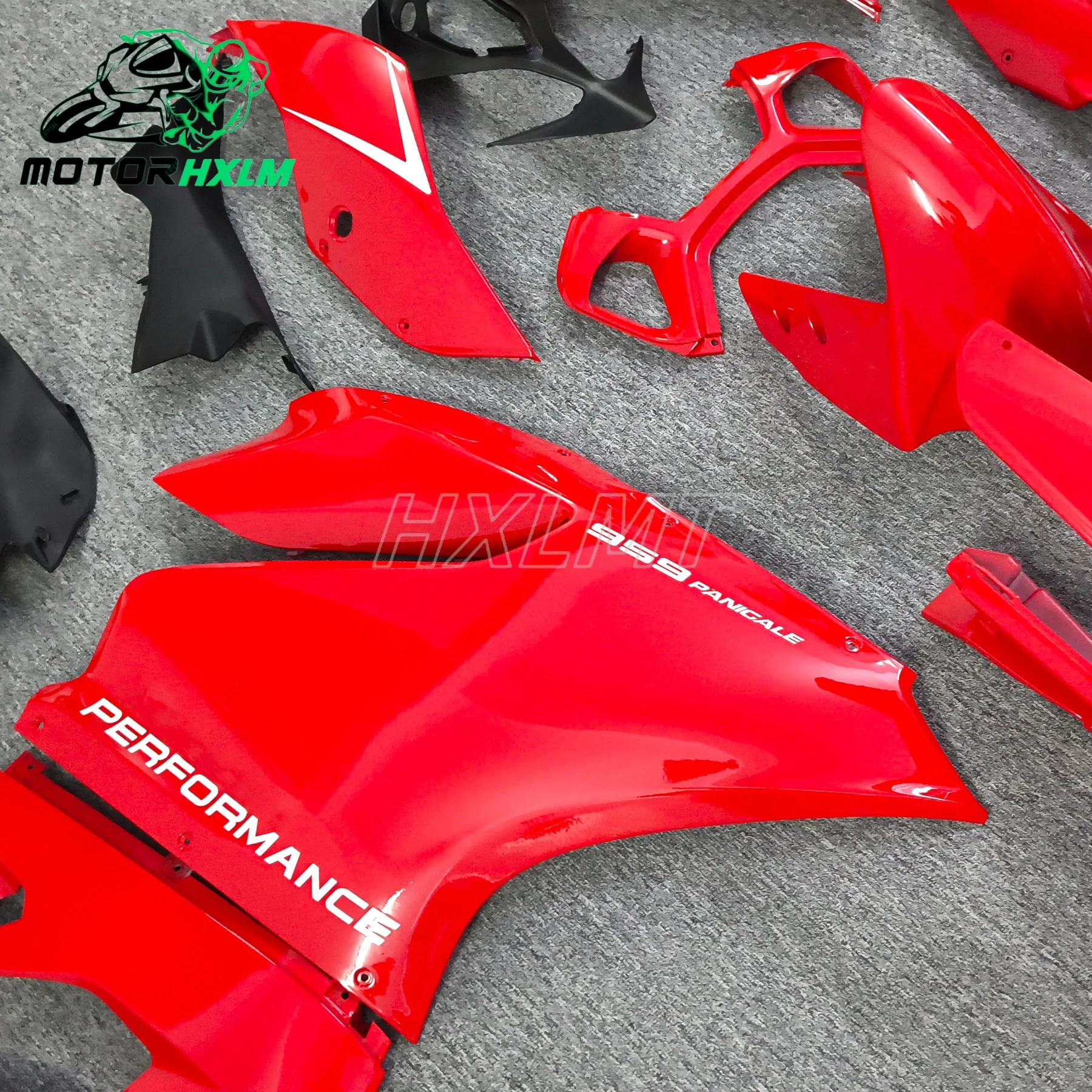 The New ABS Motorcycle Fairings kit Fit For Ducati 899 panigale 2012 2013 2014 2015 Custom Red White