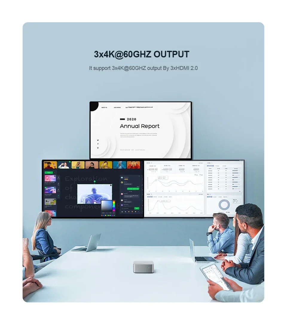 FIREBAT T8 Pro Intel N100 Mini PC Windows 11 16GB DDR5 512GB SSD