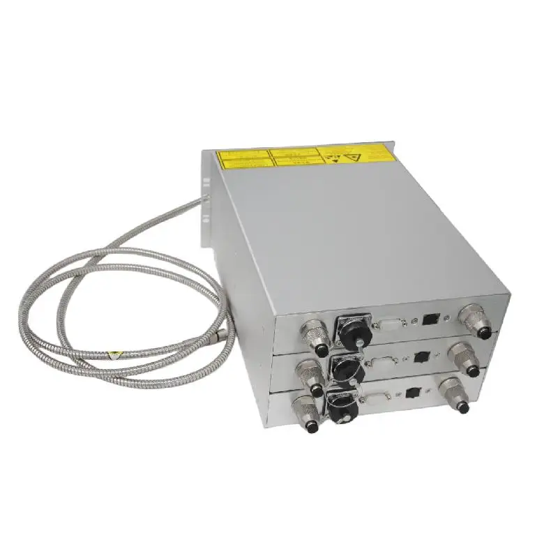 Four Wavelength 440 415 405 380nm 40W High Power Fiber Coupled Laser Module for LDI Precision Imaging and UV Processing