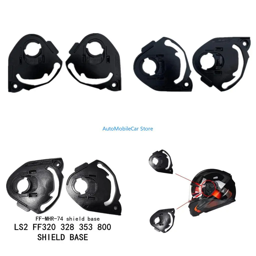 G8TE Helmets Base Plate Set for LS2 FF320 328 353 800 OF569 578 Helmet