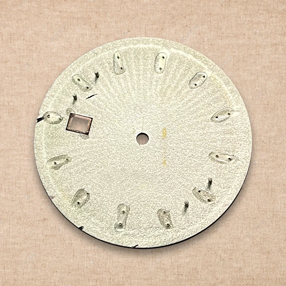 35mm S Logo Cocktail Dial Suitable For NH35 Japan Movement Vertical Stripe Dial Watch Modification Accessories