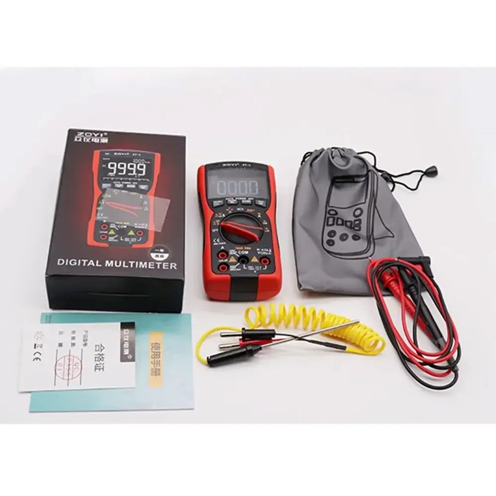 ZOYI ZT-Y Professional Digital Multimeter High-precision Auto Range NCV Multimetro VFC Micro Current Voltage Tester LCR Tester