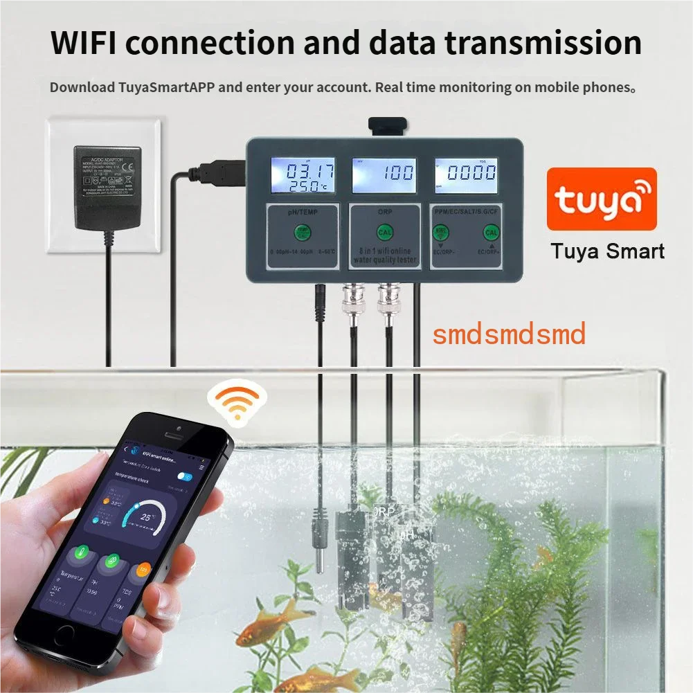 WLAN 8-in-1 Online Wasserquali – Homesmart Online Bewertung und Preis
