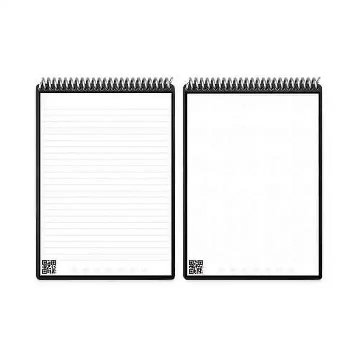 Rocketbook Line-Ruled Flip Notepad with Pilot FriXion Pen and Microfiber Cloth, 8.5" x11", 32 Pages