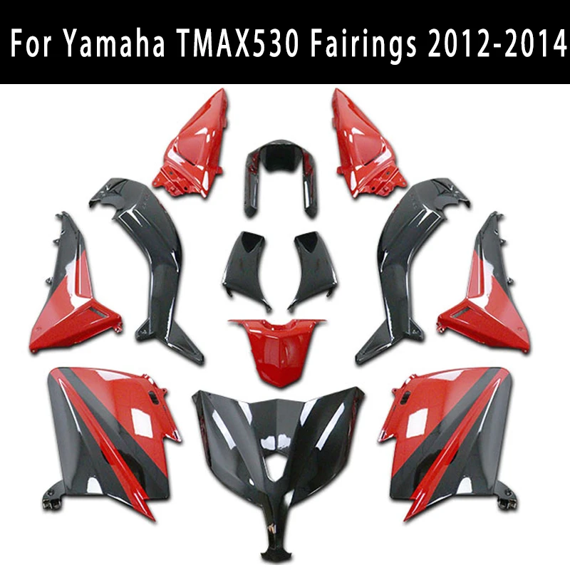 

For YAMAHA TMAX 530 TMAX-530 TMAX530 2012-2014 Injection Bodywork New ABS Motorcycle Whole Fairings Kit Accessories