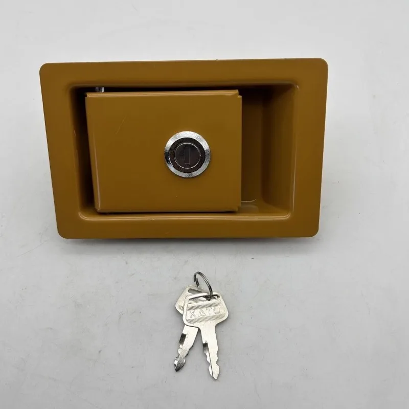 

For Kato Excavator HD250 450 307 512 700 820 1023 1430 Side Door Lock Side Cover