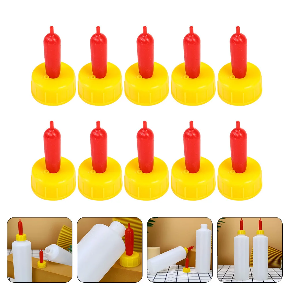

10Pcs Lamb Feeding Bottle Nipples Durable Bite Resistant Livestock Nursing Milk Bottle Pacifiers Replacement Bottles Pacifier