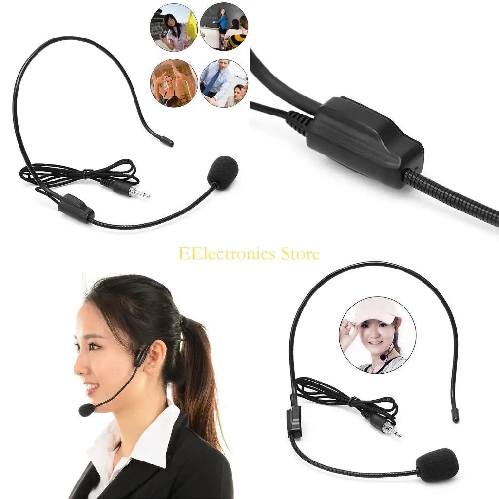 

B03C Портативный воротник -микрофон 3,5 мм аудио для всех усилителей голоса Winbridge