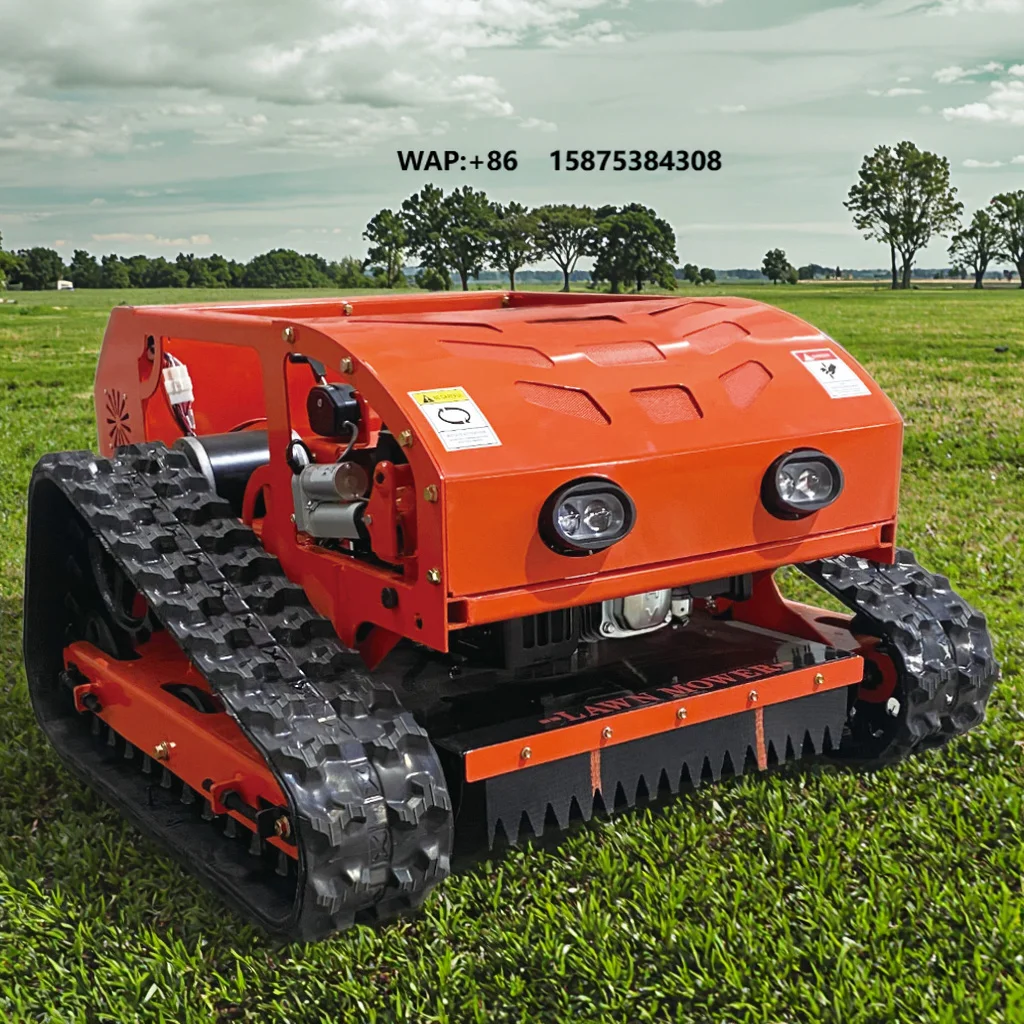 Remote Control Lawn Mower Petrol-powered Self-propelled Remote Control Crawler Lawn Mower Cortadora De Cesped