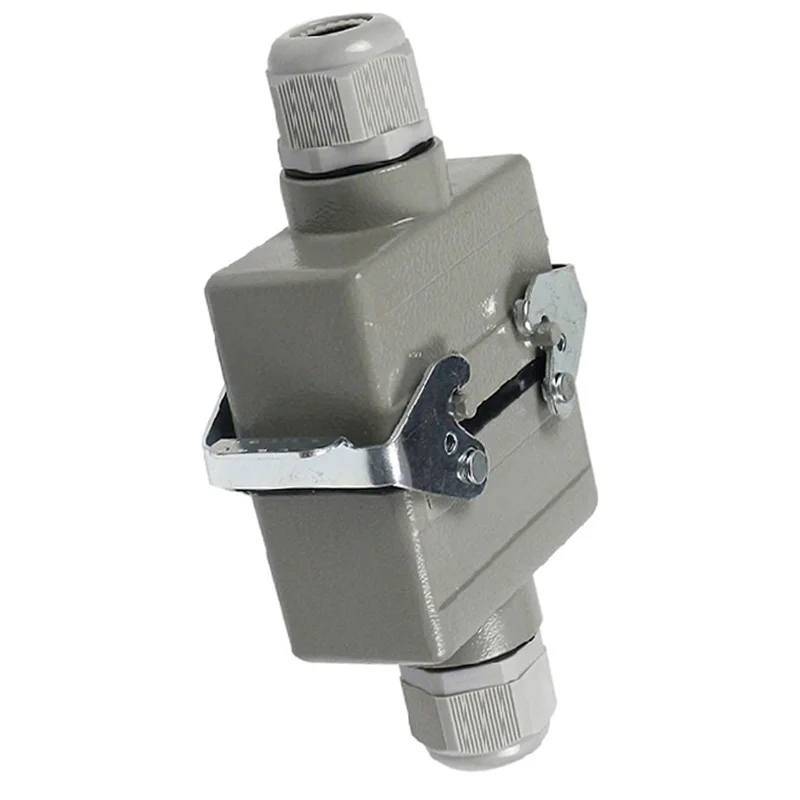 

A84X-For Aerospace Industry 16A HDC-HE-24 Core Rectangular Heavy Duty Connector Waterproof For Docking Socket Connector