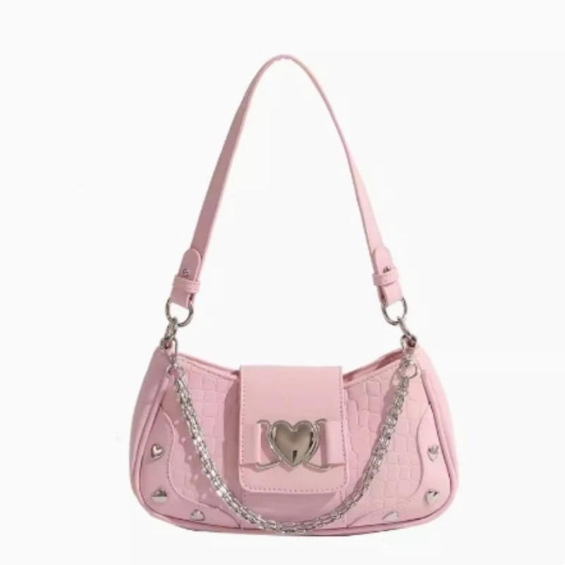 

love heart sweet cool hottie armpit bag 2025 new hundreds of high-level sense of the shoulder bag fashionable and delicate