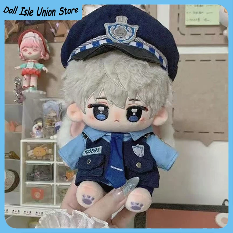 

Game Love and Deepspace Xavier Doll Kawaii Animal Ear Plush Stuffed Cotton Doll Body Toy Dress Up Plushie Toy Cosplay Gift