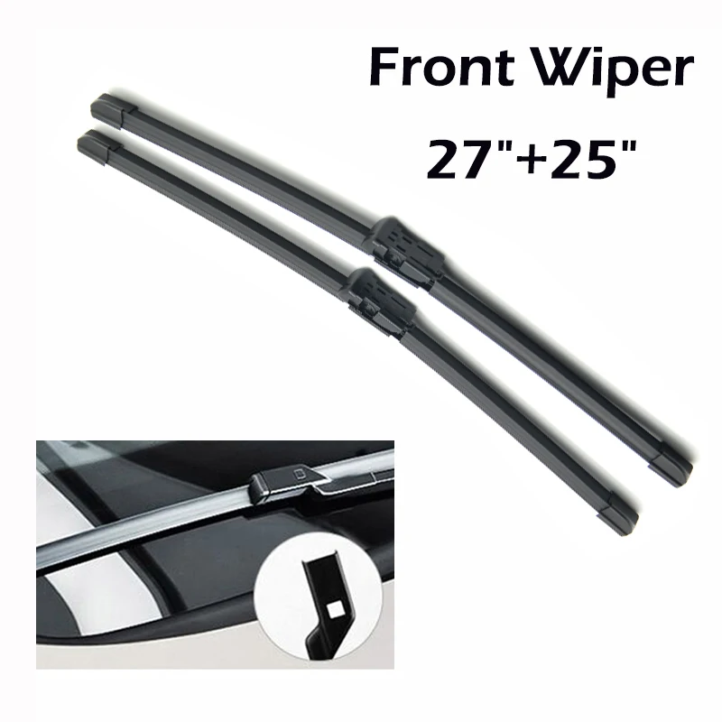 Wiper Front & Rear Wiper Blades Set For Opel Astra J 2015 2014 2011 2010 2009 Windshield Windscreen Window 27\