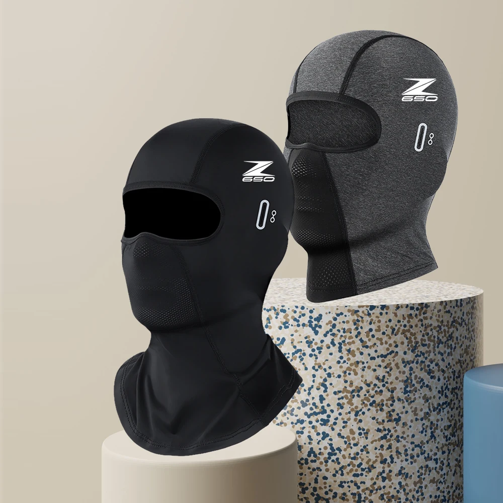 For Kawasaki Z650 Z 650 Balaclava Motorcycle Face Mask Motocross Ski Neck Full Face Mask Windproof Face Shield Men's Biker Mask