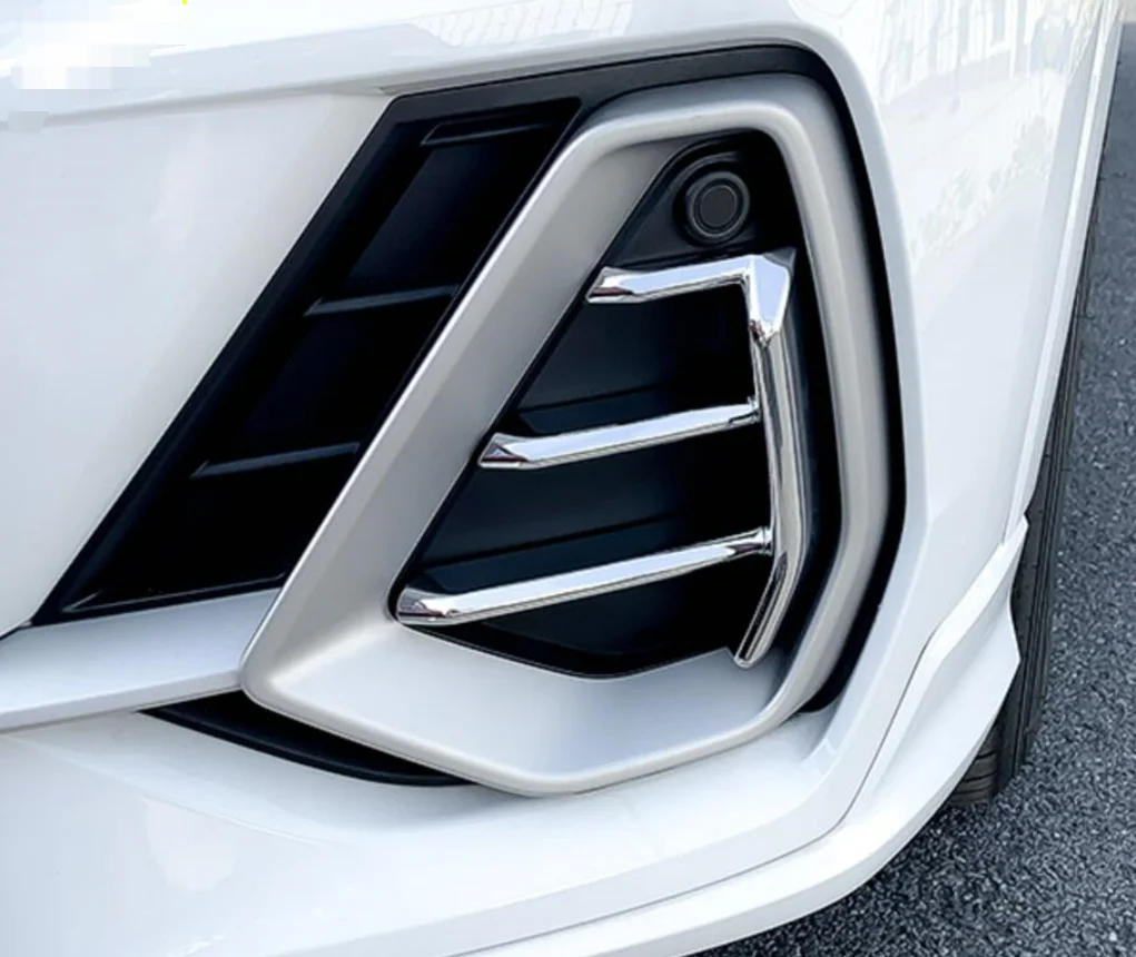 

Для Audi Q3 2019 2020 2021 2022, внешние аксессуары, передняя противотуманная фара автомобиля, декоративная рамка, накладка