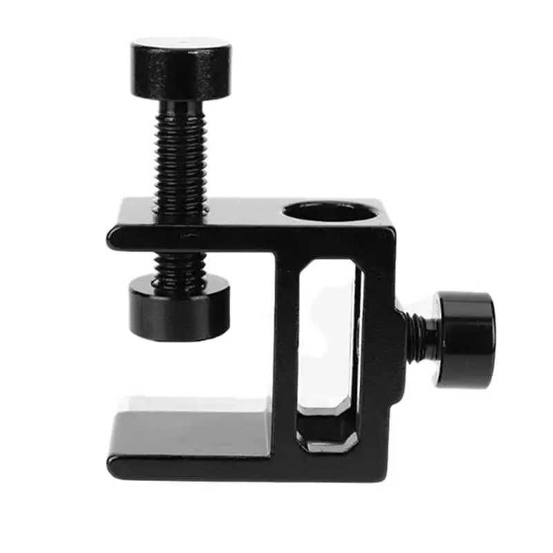 Outdoor Camping Lamp Camera Holder Bracket Light Stand Adjustable Table Clamp Fixing Clip Jaw Bench Vice Protector
