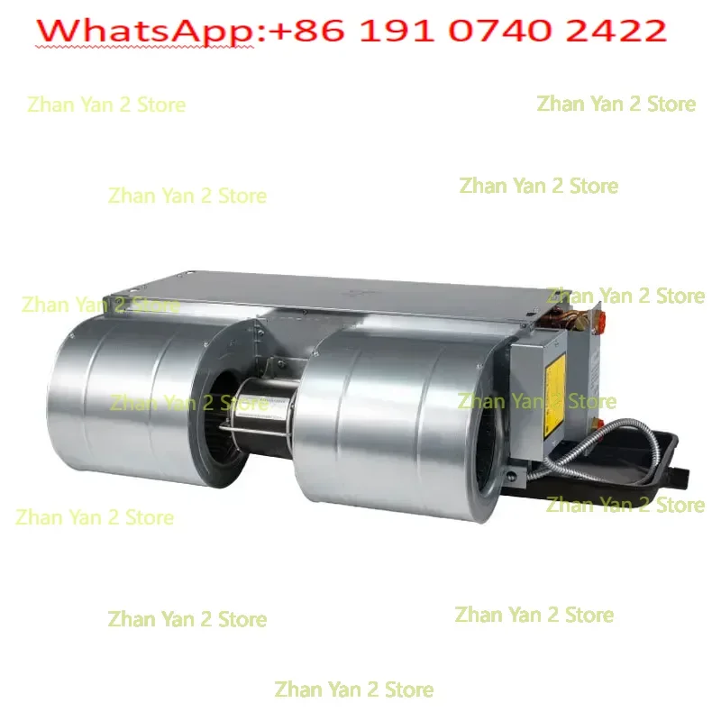 Chilled water FCU system EC inverter motor concealed ceiling duct fan coil unit