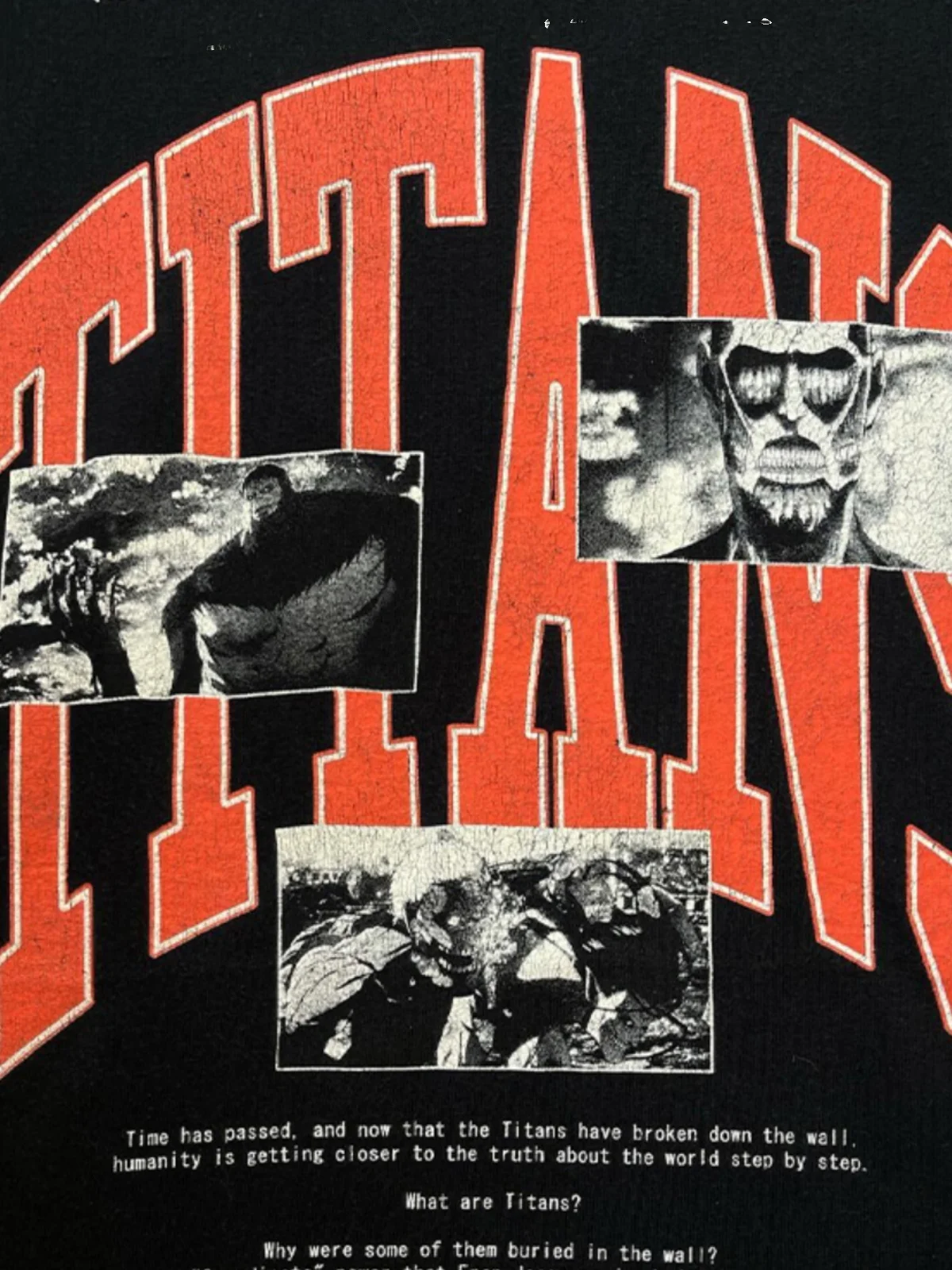 TITANS Vintage Short Sleeve T-Shirt Unisex Rebel Cool Street Style Cotton Youthful Printed T-Shirt for Men And Women