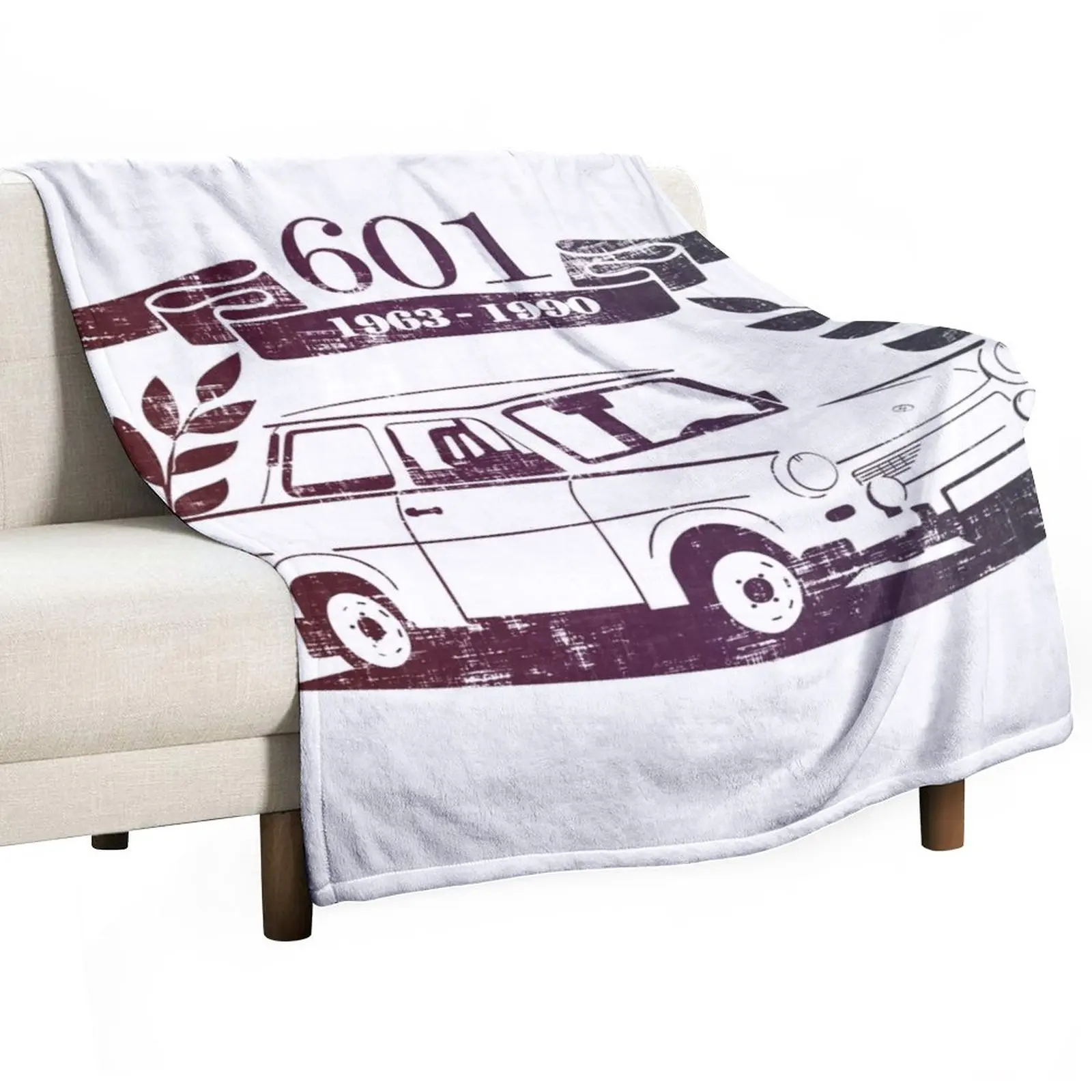 

Trabant 601 Throw Blanket Decorative Sofa Blanket Cute Blanket throw for sofa