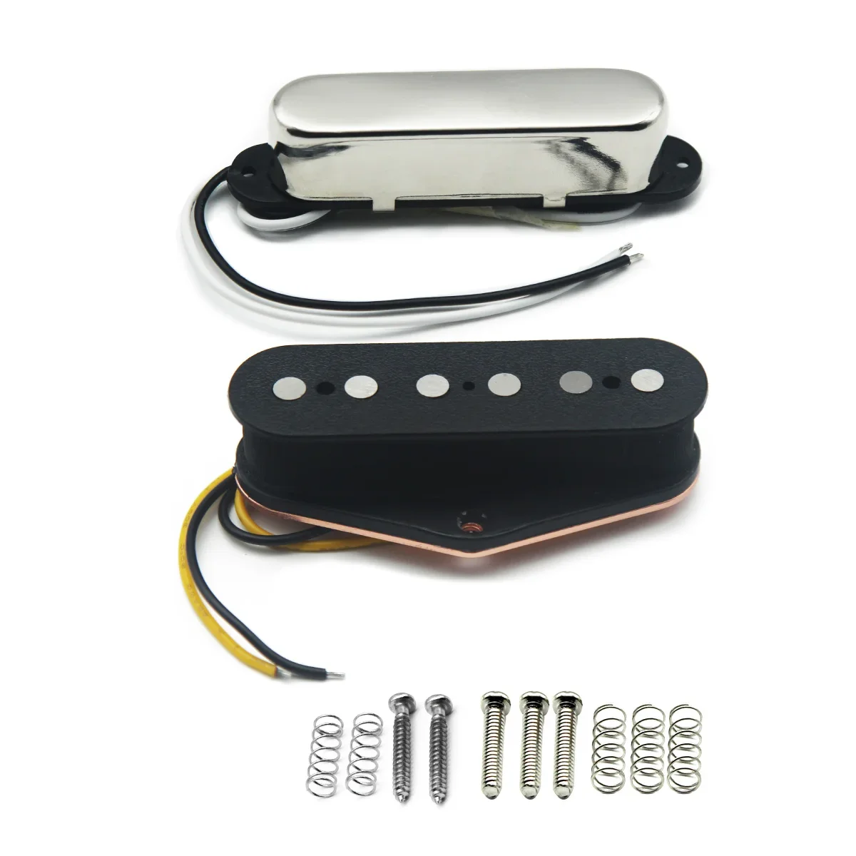 Alnico 5 Pickup Neck & Bridge Electric Guitar Pickup Single Coil Guitar Accessories